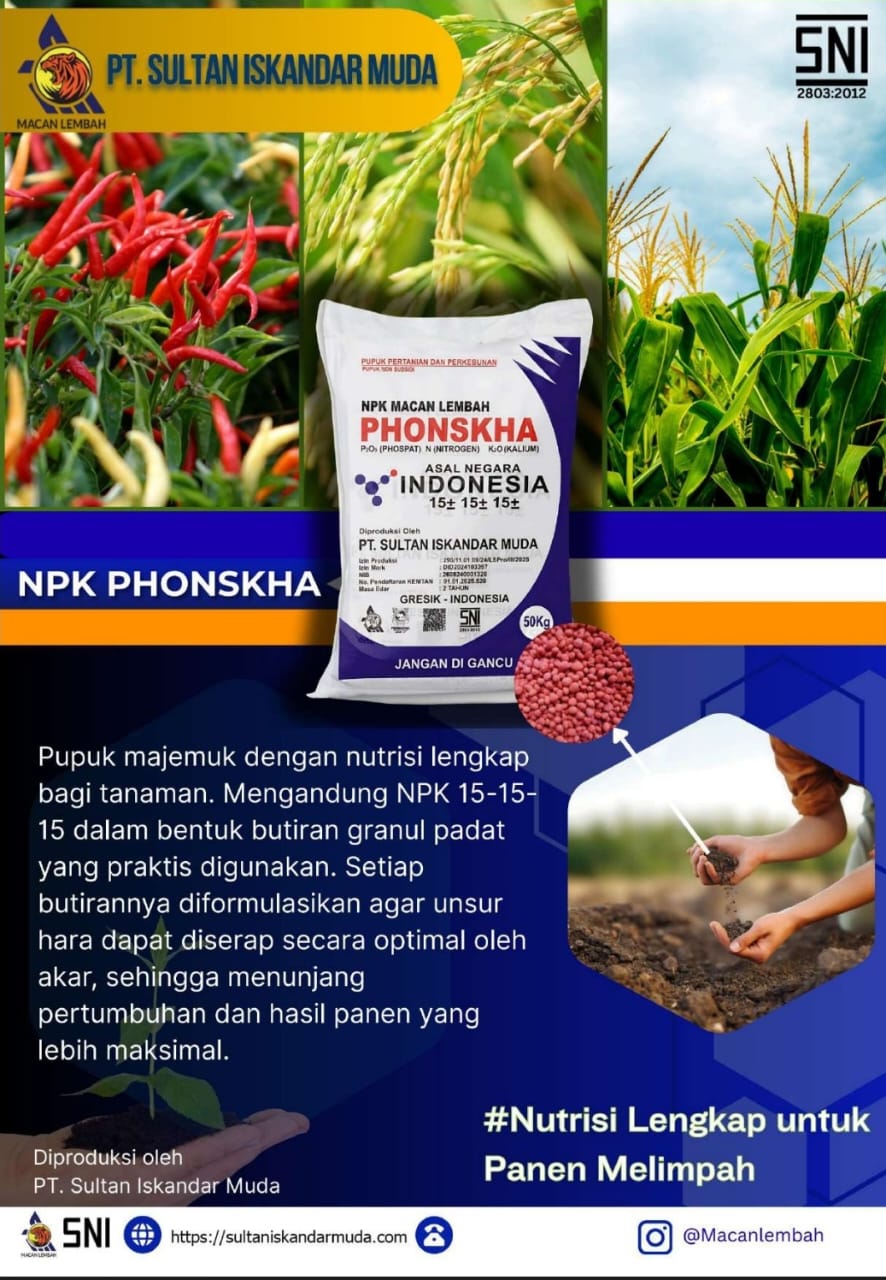 Fasilitas Produksi Pupuk Macan Lembah di Gresik