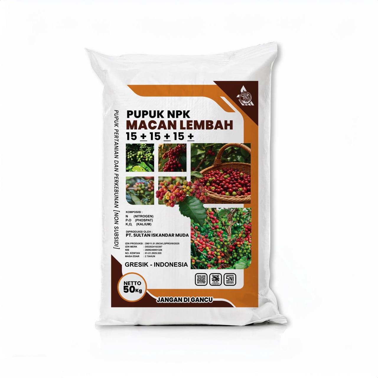 Desain Karung Pupuk Kopi